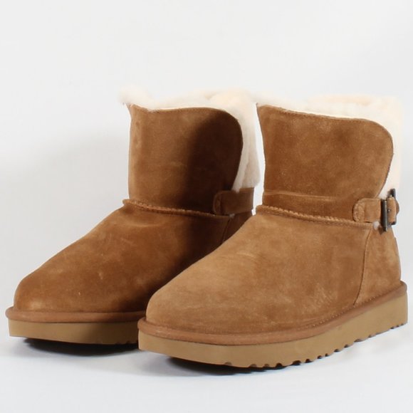UGG Shoes - UGG Genuine Shearling Low Winter Boot Chestnut NEW